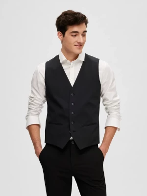 Selected Pukuliivi, LIAM VEST FLEX Black
