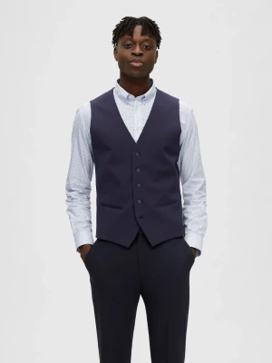 Selected Pukuliivi, LIAM VEST FLEX Navy Blazer