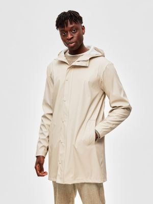 Selected sadetakki, MAGNUS RAIN JKT Beige