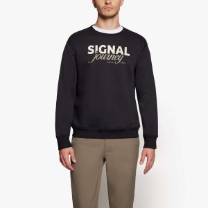 Signal miesten college, TIMSI CREW SWEAT Musta