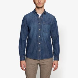 Signal miesten farkkupaita, BRANDONSI DENIM Sininen, Indigo
