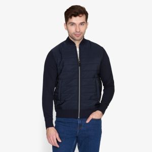 SIGNAL Miesten Kevyt Takki, MIKE MIXED SWEATSHIRT. Tummansininen