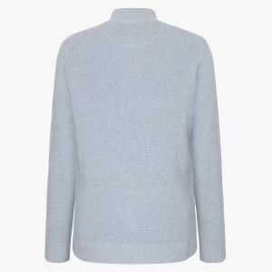 Signal miesten neulepusero, COOPER HALF ZIP STRUCTURE Sininen Kuosi