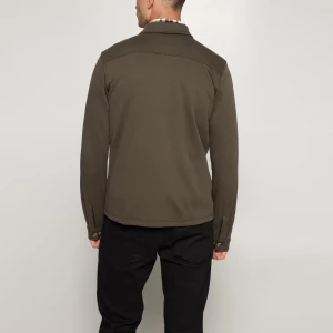 Signal miesten paita, BERTLE ZIP OVERSHIRT Armeijanvihreä