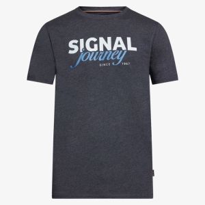 Signal miesten t-paita, DIZZYSI LOGO TEE Tummansininen