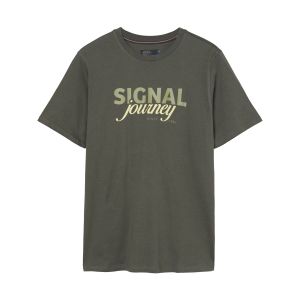 Signal miesten t-paita, DIZZYSI LOGO TEE Vihreä