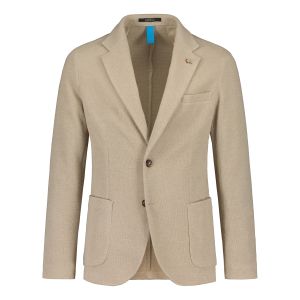 Sinnuu miesten bleiseri, CASUAL JERSEY BLAZER Beige