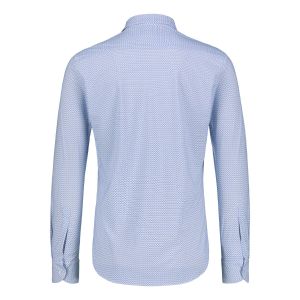 Sinnuu Miesten Kauluspaita, Performance Shirt LS Tra 01 Sininen Kuosi