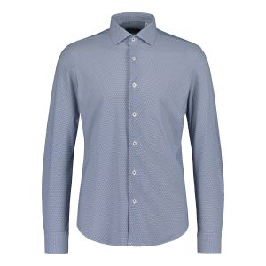 Sinnuu Miesten Kauluspaita, Performance Shirt LS Trae 36 B056 Sininen Kuosi