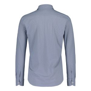 Sinnuu Miesten Kauluspaita, Performance Shirt LS Trae 36 B056 Sininen Kuosi