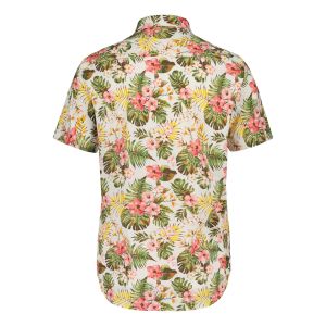 Sinnuu Miesten Kauluspaita, Performance Shirt SS California. Vihreä Kuosi
