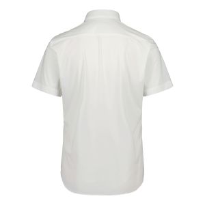 Sinnuu Miesten Kauluspaita, Performance Shirt SS Made in Europe Valkoinen