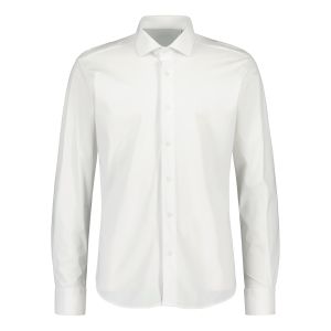 Sinnuu Miesten Kauluspaita TECHNICAL SHIRT, MADE IN EUROPE Valkoinen