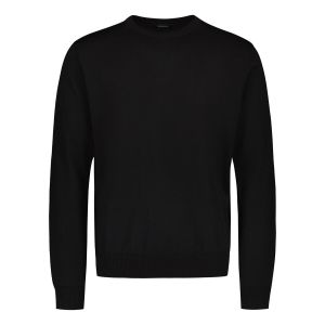 Sinnuu, Miesten Neule, Merino Crew Musta