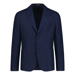 Sinnuu miesten pellavableiseri, LINEN BLAZER MADE IN ITALY Tummansininen