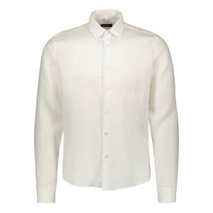 Sinnuu Miesten Pellavapaita Sinnuu 100% Linen Shirt Valkoinen