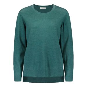 Sinnuu Naisten Neule, Sinnuu W Round Neck 100% Merino E.Fine Vihreä