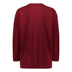 Sinnuu Naisten Paita Sinnuu Overshirt T-Shirt LS Viininpunainen