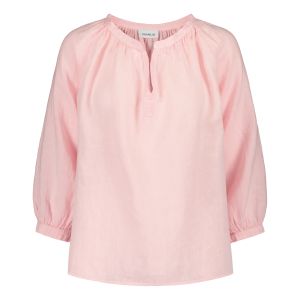 Sinnuu Naisten Pusero SINNUU LINEN BLOUSE 3/4 Vaaleanpunainen