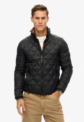 Superdry diamond quilt fuji lite takki Musta