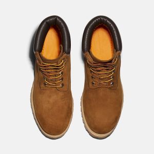 Timberland miesten kengät, 6 INCH PREMIUM BOOT DARK BROWN Keskiruskea