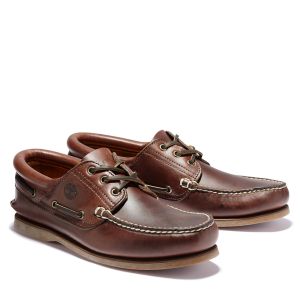 Timberland miesten kengät, CLASSIC BOAT Keskiruskea