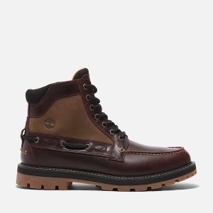Timberland miesten saappaat, BRITTON ROAD BOOT MID LACE BOOT Viininpunainen