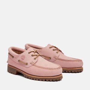 Timberland naisten kengät, AUTHENTIC 3 EYE LUG BOAT SHOE Vaaleanpunainen
