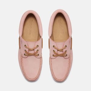 Timberland naisten kengät, AUTHENTIC 3 EYE LUG BOAT SHOE Vaaleanpunainen