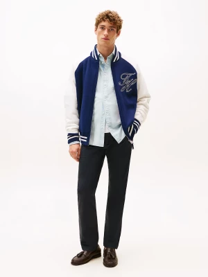 Tommy Hilfiger miesten chinot, DENTON PRINTED STRUCTURE CHINO Tummansininen