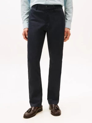 Tommy Hilfiger miesten chinot, DENTON PRINTED STRUCTURE CHINO Tummansininen