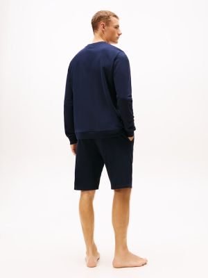 Tommy Hilfiger miesten college, TRACK TOP  Tummansininen