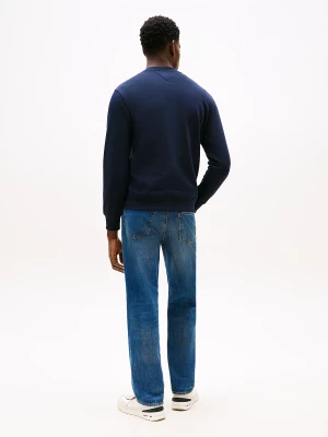 Tommy Hilfiger miesten collegepaita, HILFIGER STACKED SWEATSHIRT Tummansininen