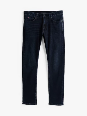 Tommy Hilfiger miesten farkut, CORE DENTON BLUE BLACK Indigo