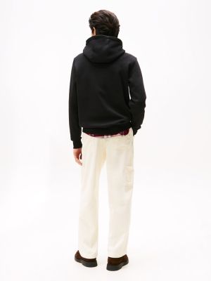 Tommy Hilfiger miesten huppari, OVAL GRAPHIC HOODIE Musta