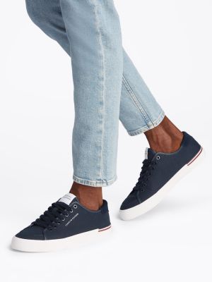 Tommy Hilfiger miesten kengät, CORE CORPORATE VULC CANVAS Tummansininen