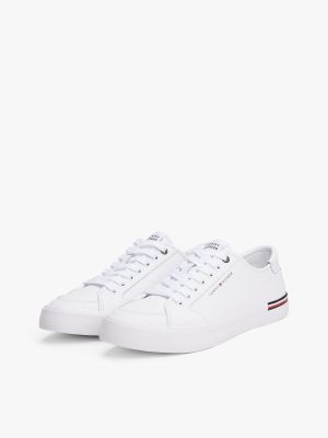 Tommy Hilfiger miesten kengät, CORE CORPORATE VULC, Valkoinen