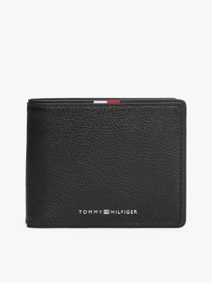 Tommy Hilfiger miesten lompakko, TH CORP MINI CC WALLET Musta