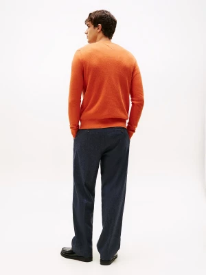 Tommy Hilfiger miesten neule, PIMA ORG CTN CASHMERE CREW NECK Oranssi