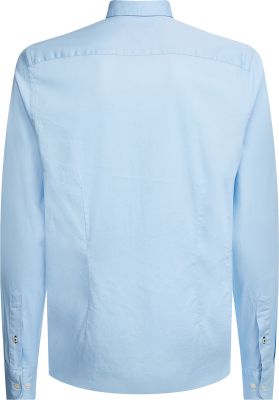 Tommy Hilfiger Miesten Paita CORE FLEX DOBBY SHIRT NOS Keskisininen