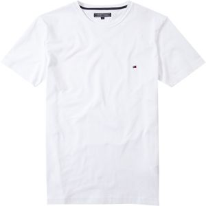 Tommy Hilfiger Miesten T-paita, Core Stretch Slim Valkoinen