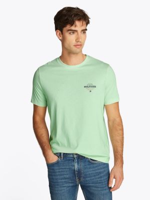 Tommy Hilfiger miesten t-paita, MONOTYPE ALL AMERICAN TEE Mintunvihreä