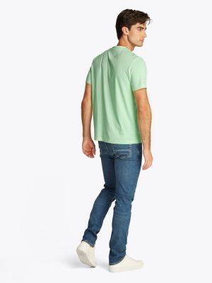 Tommy Hilfiger miesten t-paita, MONOTYPE ALL AMERICAN TEE Mintunvihreä