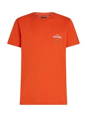 Tommy Hilfiger miesten t-paita, MONOTYPE ALL AMERICAN TEE Oranssi
