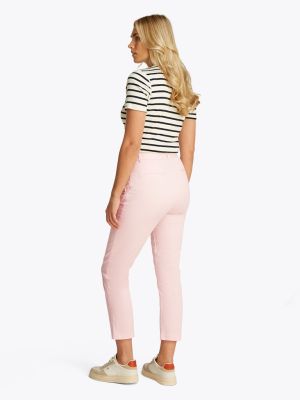 Tommy Hilfiger naisten chinokset, -CO STRETCH GMD SLIM CHINO Vaaleanpunainen