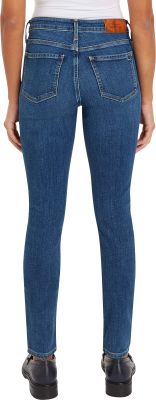 Tommy Hilfiger naisten farkut, COMO SKINNY RW MID BLUE Indigo