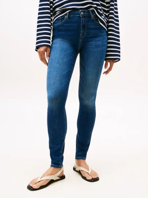 Tommy Hilfiger naisten farkut, FLO WIDE LEG JEANS Indigo