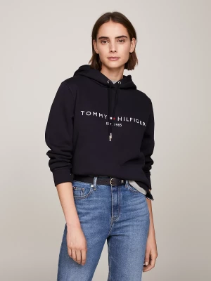 Tommy Hilfiger naisten huppari, TH HERITAGE HILFIGER HOODIE LS Tummansininen