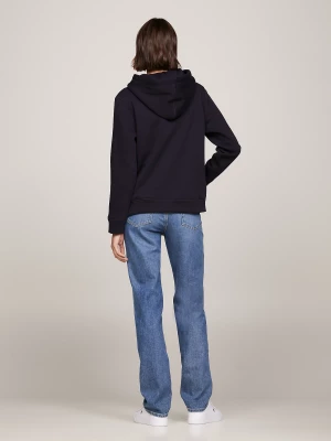 Tommy Hilfiger naisten huppari, TH HERITAGE HILFIGER HOODIE LS Tummansininen