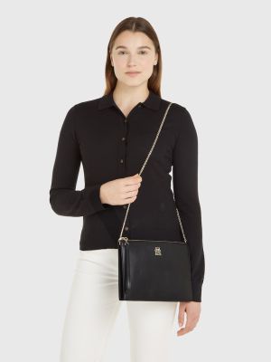 Tommy Hilfiger Naisten Juhlalaukku, TH EVENING CLUTCH Musta